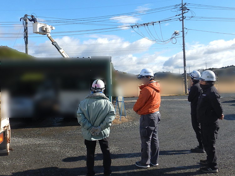 木多電気設備の会社見学の画像